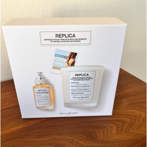 ’REPLICA’ Beach Walk Fragrance & Candle Set - Picture 3 of 3